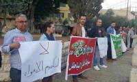 وقفة تضامنية مع إعلاميي الحركة الإسلامية في الناصرة
